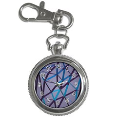 3d Lovely Geo Lines 2 Key Chain Watches by Uniqued