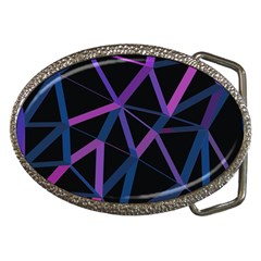 3d Lovely Geo Lines  V Belt Buckles by Uniqued