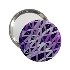 3d Lovely Geo Lines  Iv 2 25  Handbag Mirrors by Uniqued