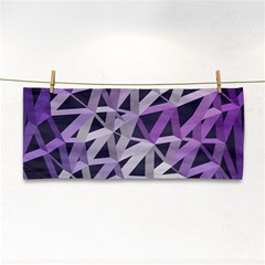 3d Lovely Geo Lines  Iv Hand Towel by Uniqued