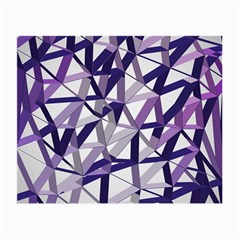 3d Lovely Geo Lines X Small Glasses Cloth (2 Sides) by Uniqued