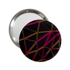 3d Lovely Geo Lines Xi 2 25  Handbag Mirrors by Uniqued