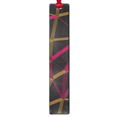 3d Lovely Geo Lines Xi Large Book Marks by Uniqued