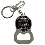 Creepy Women Mannequin Portrait Bottle Opener Key Chain Front