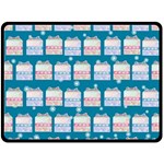 Gift Boxes Double Sided Fleece Blanket (Large)  80 x60  Blanket Front