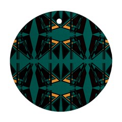 Abstract Geometric Design    Ornament (round) by Eskimos