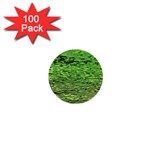 Green Waves Flow Series 2 1  Mini Buttons (100 pack)  Front