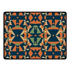 Abstract Pattern Geometric Backgrounds   Fleece Blanket (small) by Eskimos