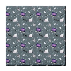 Office Works Tile Coaster by SychEva