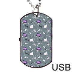 Office Works Dog Tag Usb Flash (one Side) by SychEva