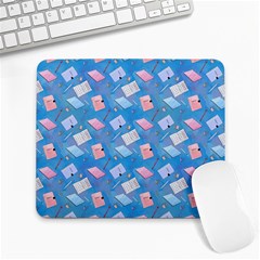 Notepads Pens And Pencils Large Mousepads by SychEva