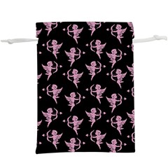 Cupid Pattern  Lightweight Drawstring Pouch (xl) by Valentinaart