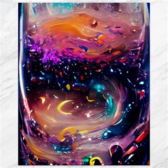 Galaxy Glass Canvas 16  X 20  by Dazzleway