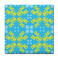 Abstract Pattern Geometric Backgrounds   Tile Coaster by Eskimos