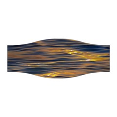 Sunset Waves Pattern Print Stretchable Headband by dflcprintsclothing