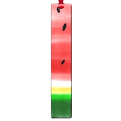 Painted Watermelon Pattern, Fruit Themed Apparel Large Book Marks by Casemiro