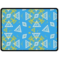 Abstract Pattern Geometric Backgrounds   Fleece Blanket (large)  by Eskimos