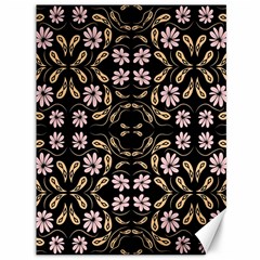 Folk Flowers Print Floral Pattern Ethnic Art Canvas 36  X 48  by Eskimos