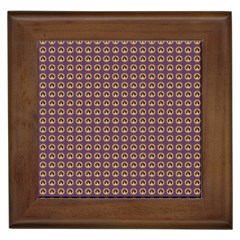 Olimedpurp Framed Tile by violetheavensky