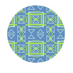 Abstract Pattern Geometric Backgrounds   Mini Round Pill Box (pack Of 5) by Eskimos