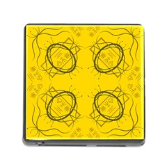 Abstract Pattern Geometric Backgrounds   Memory Card Reader (square 5 Slot) by Eskimos