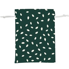 Leaves Pattern  Lightweight Drawstring Pouch (xl) by CoshaArt