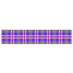 Tartan Purple Small Flano Scarf by tartantotartanspink