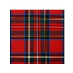 Stewart Royal Modern Tartan Small Satin Scarf (square) by tartantotartansreddesign