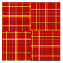 Tartan And Plaid 10 Large Satin Scarf (square) by tartantotartansreddesign