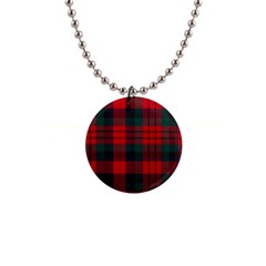 Macduff Modern Tartan 1  Button Necklace by tartantotartansreddesign2