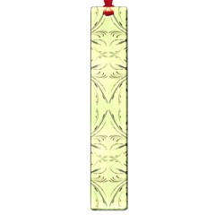 Floral Folk Damask Pattern Fantasy Flowers  Large Book Marks by Eskimos