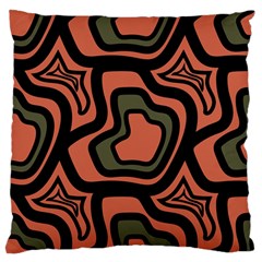 Abstract Pattern Geometric Backgrounds Standard Flano Cushion Case (one Side) by Eskimos