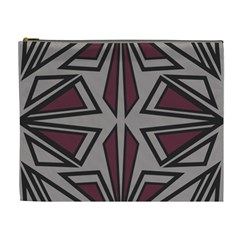 Abstract Pattern Geometric Backgrounds Cosmetic Bag (xl) by Eskimos