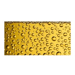 Beer Bubbles Satin Wrap 35  X 70  by Wegoenart