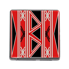 Abstract Pattern Geometric Backgrounds  Memory Card Reader (square 5 Slot) by Eskimos