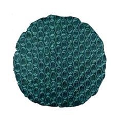 Bubble Wrap Standard 15  Premium Round Cushions by artworkshop