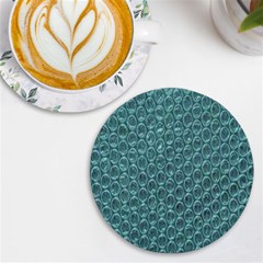 Bubble Wrap Uv Print Round Tile Coaster by artworkshop