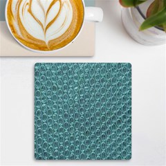 Bubble Wrap Uv Print Square Tile Coaster  by artworkshop