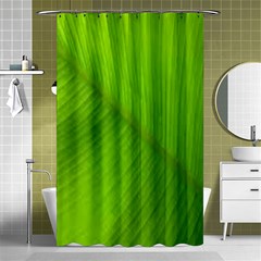 Banana Leaf Shower Curtain 48  X 72  (small)  by artworkshop