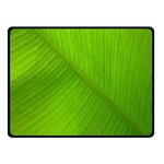 Banana Leaf Fleece Blanket (Small) 50 x40  Blanket Front