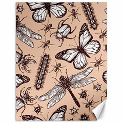 Vintage-drawn-insect-seamless-pattern Canvas 18  X 24  by Jancukart