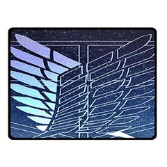 Attack On Titan Scouting Legion Fleece Blanket (small) by artworkshop