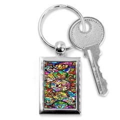 Character Disney Stained Key Chain (rectangle) by artworkshop