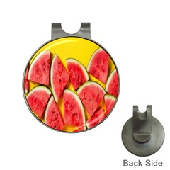 Watermelon Hat Clips With Golf Markers by artworkshop