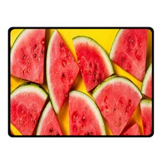 Watermelon Fleece Blanket (small) by artworkshop