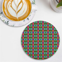 Shroomie Uv Print Round Tile Coaster by Thespacecampers