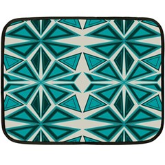 Abstract Pattern Geometric Backgrounds  Double Sided Fleece Blanket (mini)  by Eskimos