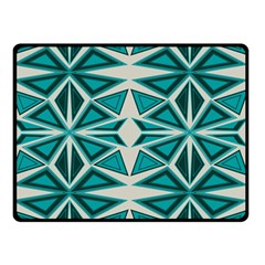 Abstract Pattern Geometric Backgrounds  Double Sided Fleece Blanket (small)  by Eskimos