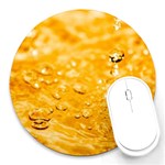 Water Round Mousepads Front