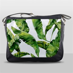 Sheets Tropical Plant Palm Summer Exotic Messenger Bag by artworkshop